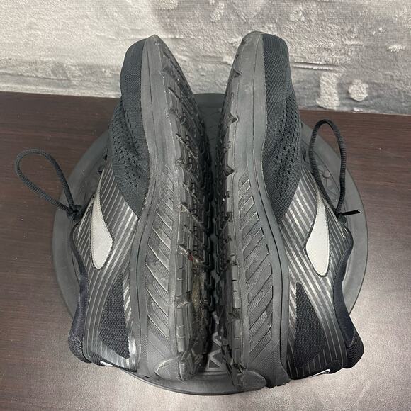 Brooks Addiction 14 Men's Size 10D Black Running Lace Up Shoes NO INSOLES - Picture 9 of 10